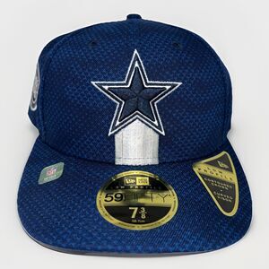 Dallas Cowboys New Era 59Fifty Low Profile Fitted Hat Cap 7 3/8